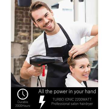 Ionic Hair Dryer for Quick and Smooth Results