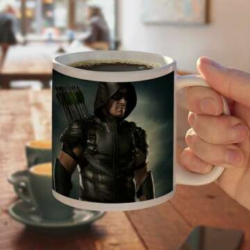 Arrow TV Series Character Art Coffee Mug - 11oz