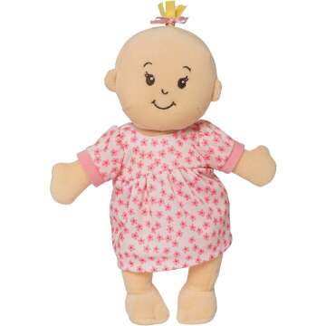 Wee Baby Stella Peach 12" Soft Baby Doll - Manhattan Toy