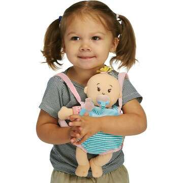 Wee Baby Stella Peach 12" Soft Baby Doll - Manhattan Toy