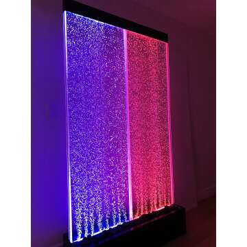 Vibrant 3XL Bubble Fountain with LED Lights & Remote Control