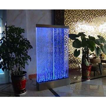 3XL Bubble Fountain with Color Lights & Remote Control