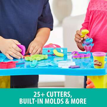 Play-Doh Kids Play Table with 8 Colors for Crafts