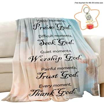 Bible Verse Blanket
