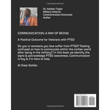 Communication A Way of Being:: A Positive Outcome for Veterans with PTSD | A Self Help Book for Veterans | Positivity | PTSD Awareness