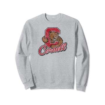 Cornell Big Red Men's Apparel Vintage Cursive Icon Sweatshirt