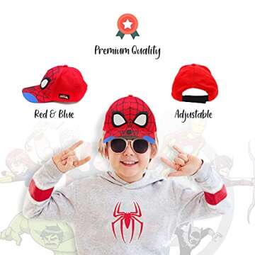 Accessory Supply Spider-Man 3D Boy Hat - Fun & Stylish Kids Cap