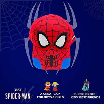 Spider-Man 3D Boy Hat - Fun Kids Cap for Young Fans