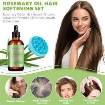 Rosemary Oil for Hair Growth | Natural Essential Oil