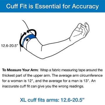 Microlife Replacement Blood Pressure Cuff (Extra Large (12.6-20.5 inch))