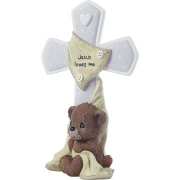 Jesus Love Bear Cross