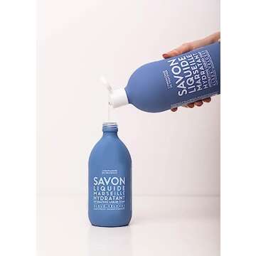 Compagnie de Provence Savon de Marseille Extra Pure Liquid Soap - Velvet Seaweed - 33.8 fl oz Plastic Bottle Refill