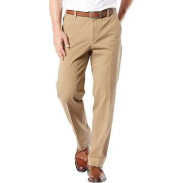 Dockers Men's Classic Fit Workday Smart 360 FLEX Pants