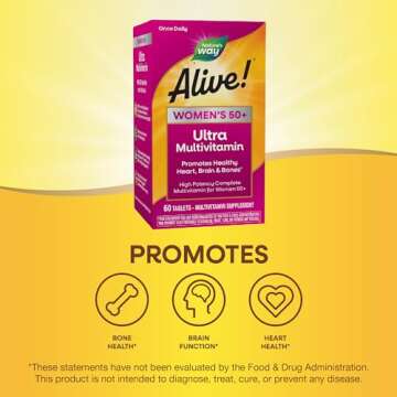 Alive! Women's 50+ Ultra Potency Multivitamin