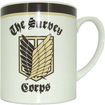 Cospa Attack on Titan Mug for Fans - Survey Corps Design