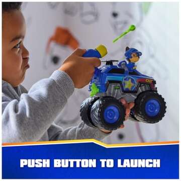 Chase’s Cruiser Toy Truck with Action Figure | Paw Patrol