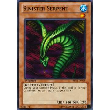 YU-GI-OH! - Sinister Serpent (BP02-EN015) - Battle Pack 2: War of The Giants - 1st Edition - Common