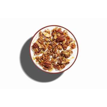 NuTrail Nut Granola Cereal, Cinnamon Pecan, No Sugar Added, Gluten Free, Grain Free, Keto, Low Carb, Healthy Breakfast 8 oz. 1 Count