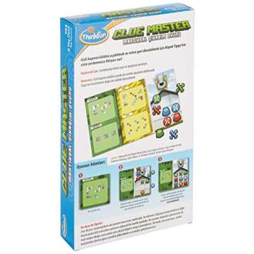 ThinkFun Clue Master Logic Game and STEM Toy - Teaches Critical Thinking Skills Through Fun Gameplay