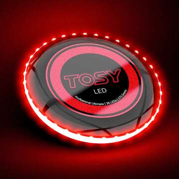 TOSY Frisbee - Bright LED Flying Disc for All Ages