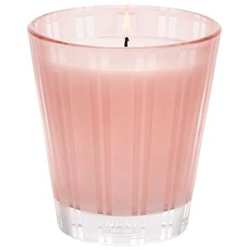 NEST New York Scented Classic Candle, Himalayan Salt & Rosewater - 8.1 oz - Up to 60-Hour Burn Time - Reusable Glass Vessel