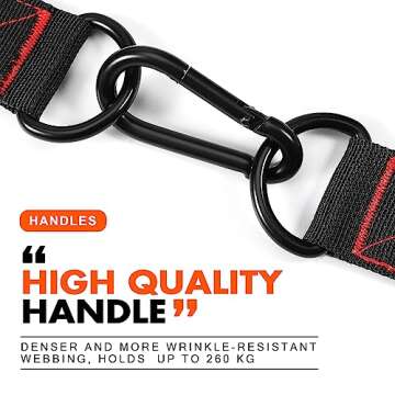 HPYGN Heavy Duty Fitness Exercise Handles