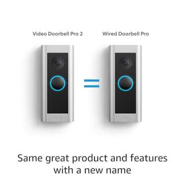 Ring Wired Doorbell Pro (Video Doorbell Pro 2) – Best-in-class with cutting-edge features (existing doorbell wiring required)