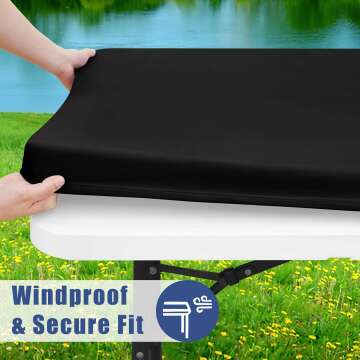 Elastic Fitted Spandex Tablecloths for Outdoor Events