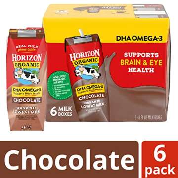 Horizon Organic Chocolate Milk Boxes, 6 Pack