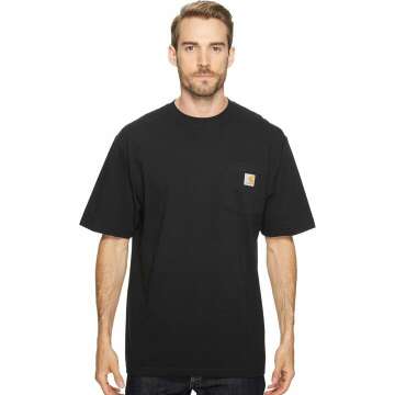 Carhartt Men's Loose Fit Heavyweight Pocket T-Shirt - Durable & Comfortable