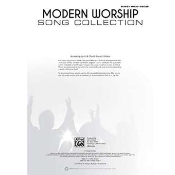 Modern Worship Song Collection: Piano/Vocal/Guitar