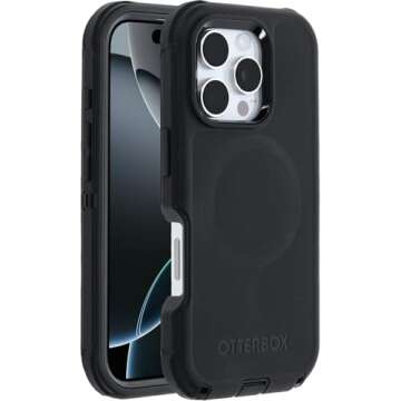 OtterBox iPhone 16 Pro Defender Case - Black