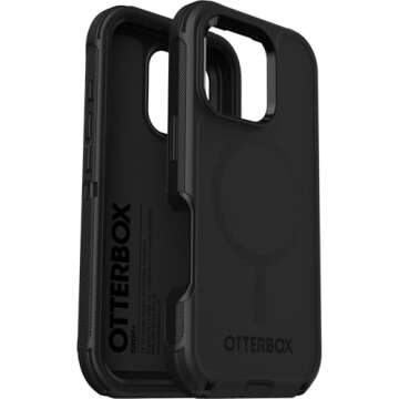 OtterBox iPhone 16 Pro Defender Case - Black