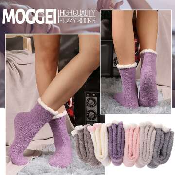 Warm Fluffy Fleece Socks for Women