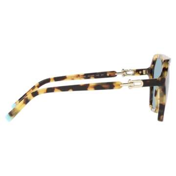 Tiffany & Co. TF4198-806480 Sunglasses YELLOW HAVANA w/BLUE 58mm