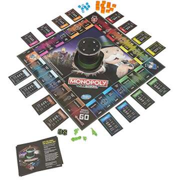 Monopoly Voice Banking Electronic Family Board Game for Ages 8 & Up