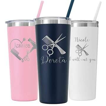 Personalized Hairdresser Tumbler