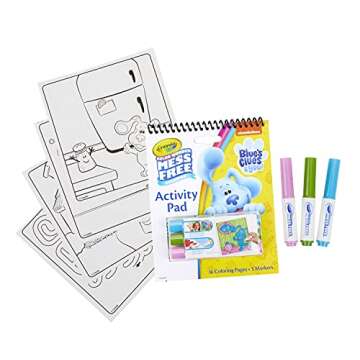 Crayola Blues Clues Color Wonder Activity Pad, Mess Free Coloring, Gift for Kids