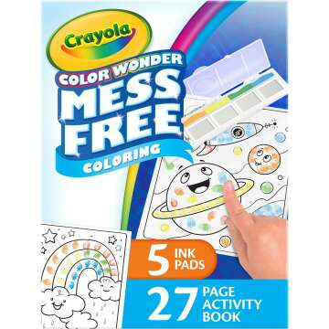 Mess-Free Fingerprint Painting for Kids aged 3+