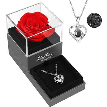 Enchanted Rose Love Necklace