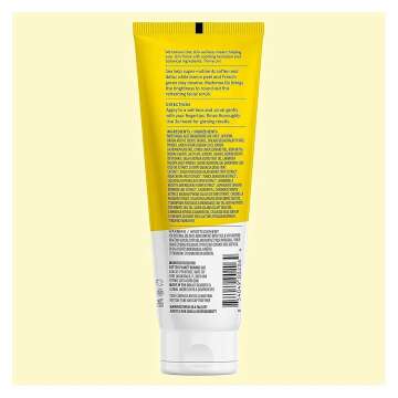 Acure Brightening Facial Scrub for a Youthful, Brighter, Radiant Complexion | With Sea Kelp & French Green Clay, 4 Fl Oz