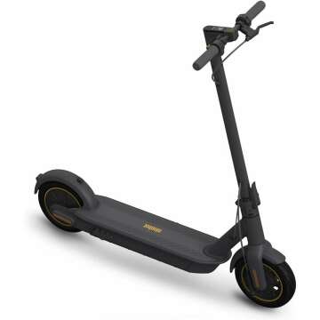 Segway Ninebot MAX Foldable Electric Scooter, Power by 350W/450W Motor, Long Miles Range, 18.6/22 mph, Dual Suspension (MAX G2 Only), Commuter Scooter for Adults, UL-2271 2272 Certified