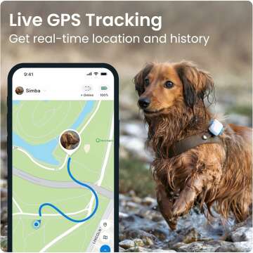 Tractive GPS Tracker for Dogs - Wellness & Location