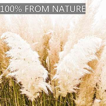 10pcs 40'' Pampas Grass Tall Decor - Pompas Floral, Tall Pampas Grass for Floor Vases, Living Room Floor, Floor Plants, Plumas para, and Grass Wall Decor