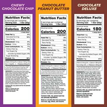 Pure Protein Bars Chocolate Variety Pack (18 ct)