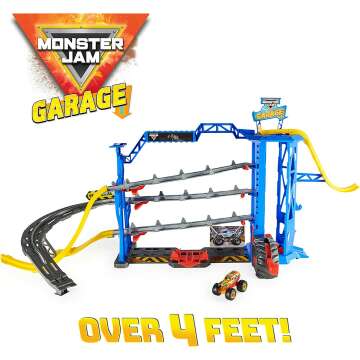 Monster Jam Garage Playset