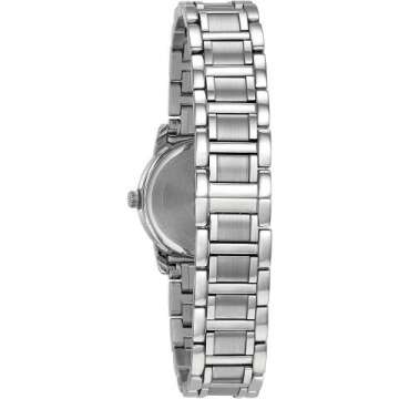 Elegant Bulova Diamond 3-Hand Ladies' Watch