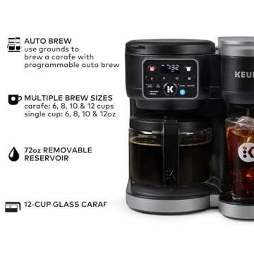 Keurig K-Duo Hot & Iced Coffee Maker with Reservoir