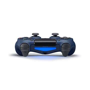 Sony DualShock 4 Wireless Controller - Midnight Blue - PlayStation 4 (Renewed)