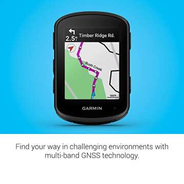 Garmin Edge 840, Compact GPS Cycling Computer with Touchscreen and Buttons, Targeted Adaptive Coaching, Advanced Navigation and More